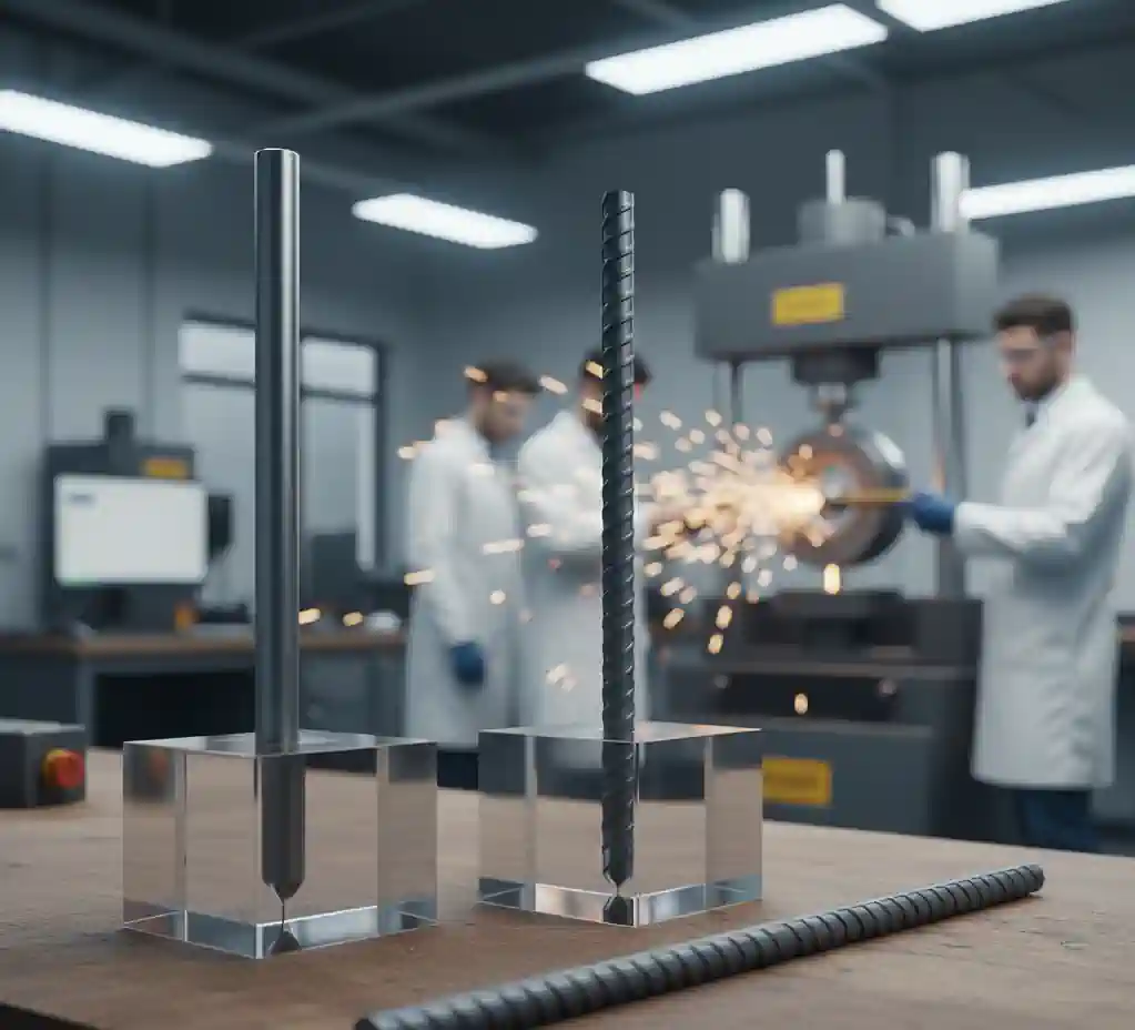 تفاوت میلگرد ساده و آجدار